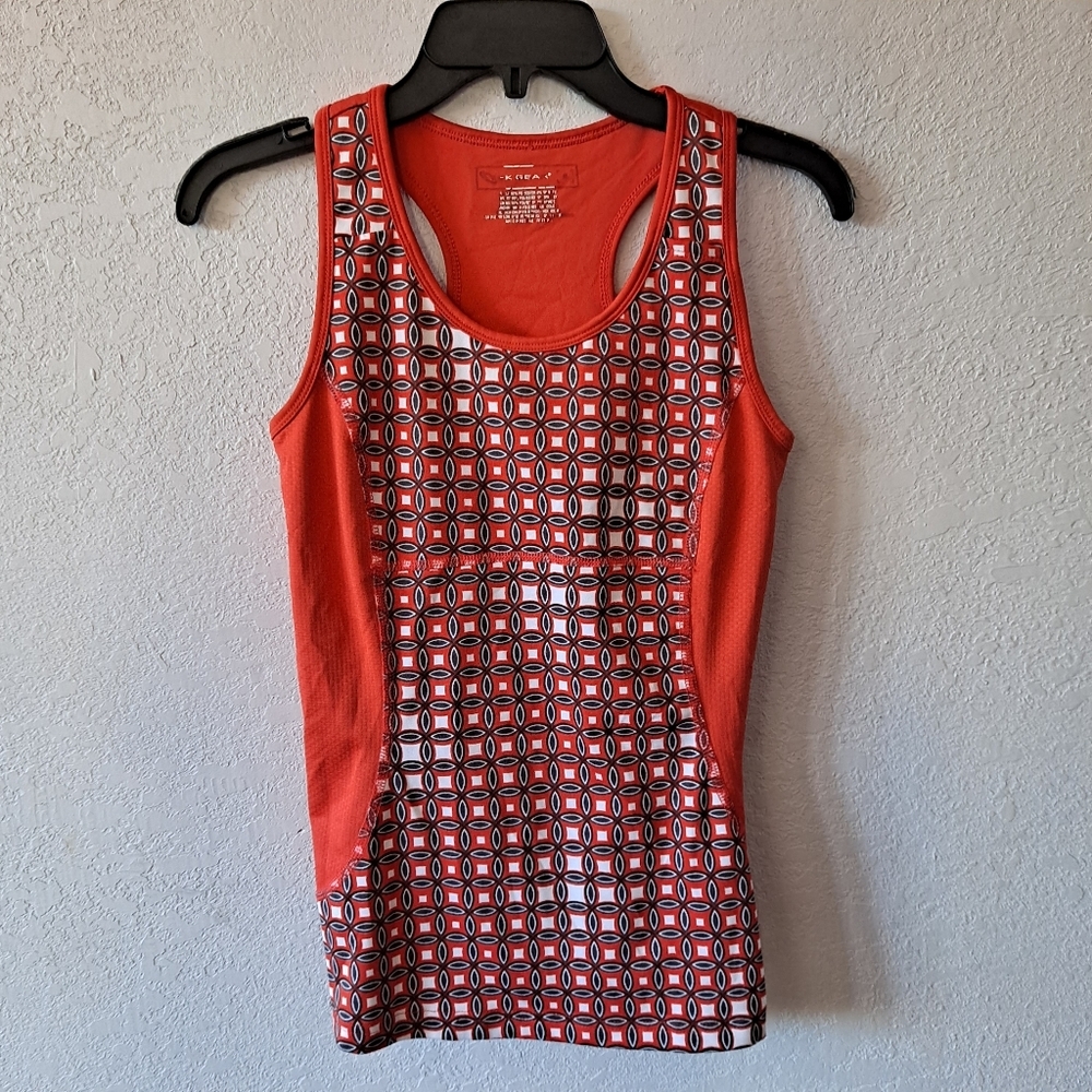 Tek Gear Orange Workout Tank Top